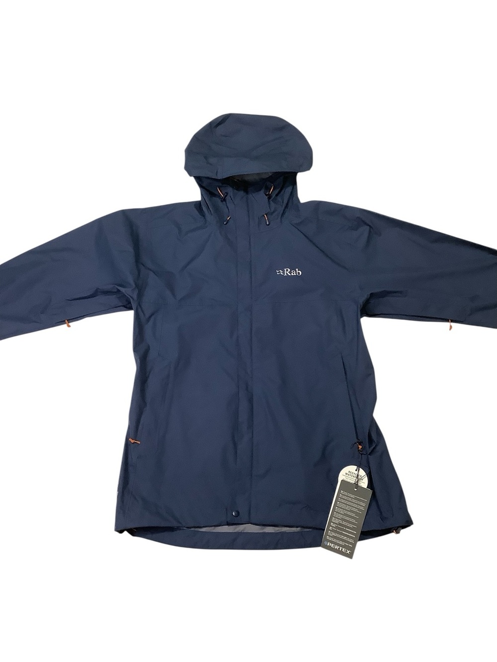 Rab NWT Downpour Eco Jacket Sz Large Deep Ink